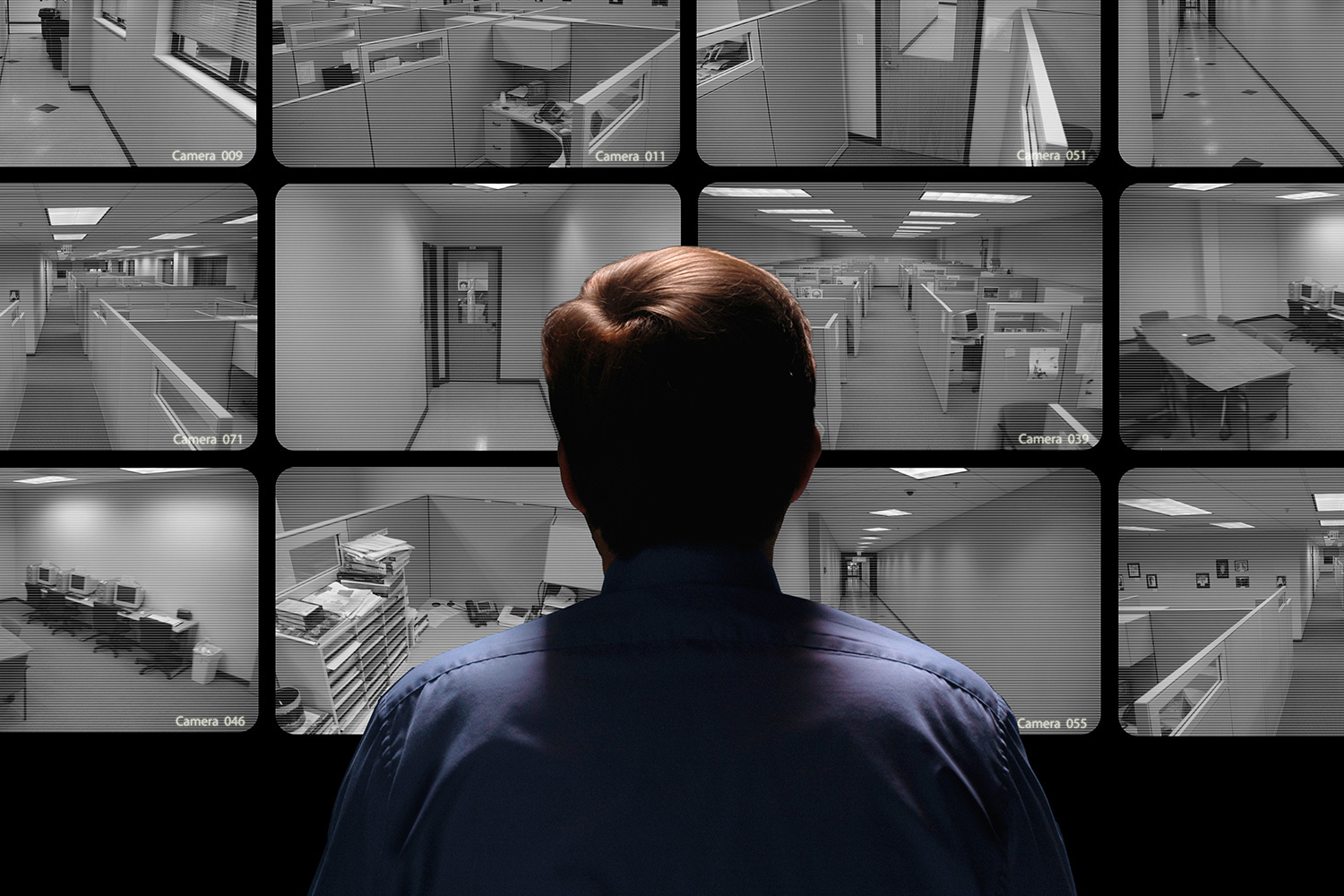 Circuito cerrado de tv.&nbsp;